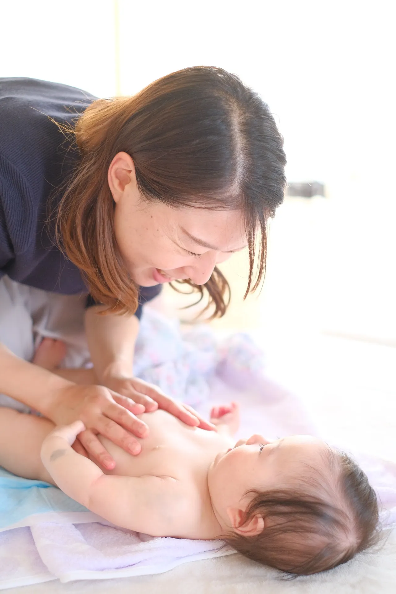 ママのためのベビーマッサージ初級講座